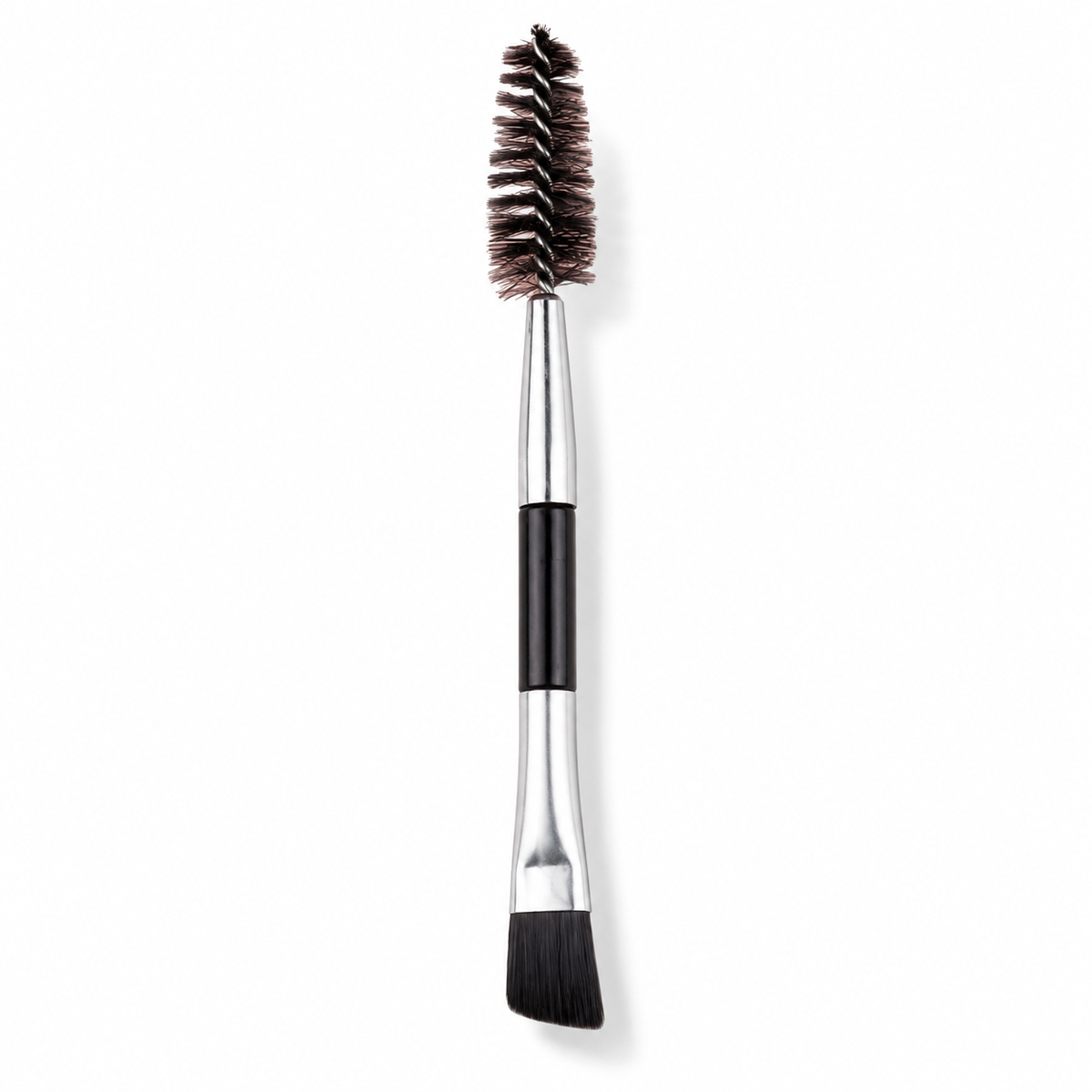 Dual-Ended Eyebrow Brush and Spoolie Grooming Tool