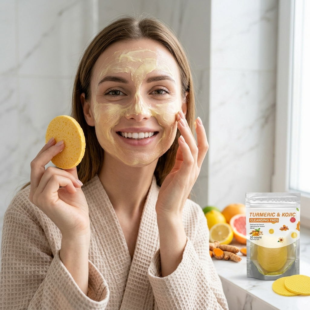 Turmeric & Kojic Facial Cleansing Pads