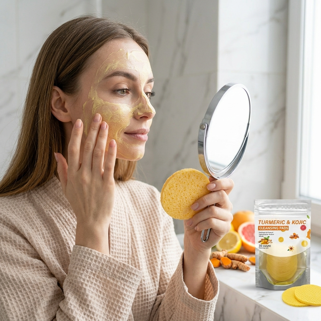 Turmeric & Kojic Facial Cleansing Pads
